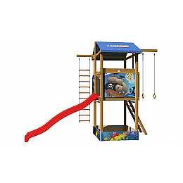 Детская игровая площадка для улицы / двора / дачи / пляжа SportBaby-7 SportBaby