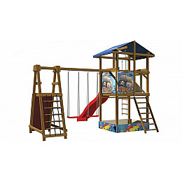 Детская игровая площадка для улицы / двора / дачи / пляжа SportBaby-9 SportBaby