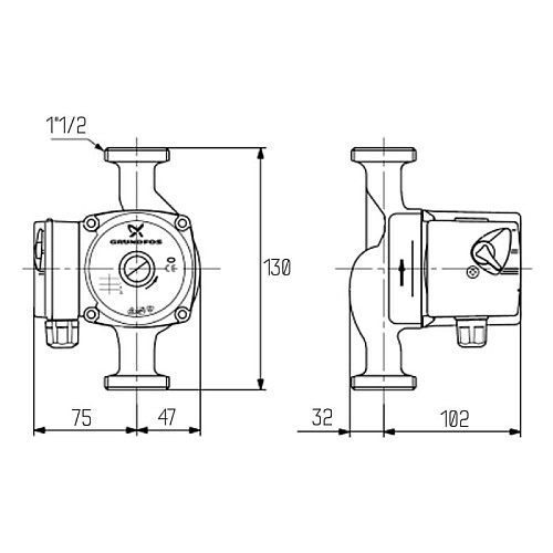 Насос Grundfos Icma 25/60 №P321