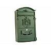 Почтовый Ящик Мод 4 405X255X85 Mm Герб Зелёный Amig 12213