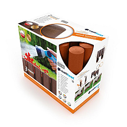 Газонне огородження 3 елементи MaxI теракот 2,1 м Cellfast