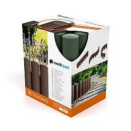 Газонне огородження 4 елементи Standard зелене 2,3 м Cellfast