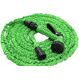 Шланг садовый поливочный с распылителем MAGIC HOSE 87533 15 м Зеленый (hub_go6fgq)