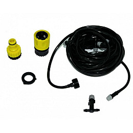 Душ-ороситель воды для террасы и сада  Patio Mist Cooling kit Черный (hub_a7l5wo)