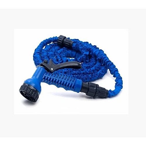 Шланг садовий поливальний Magic hose Xhose 15 метрів і насадка-розпилювач з потужним інтенсивним розпиленням+Садові рукавички