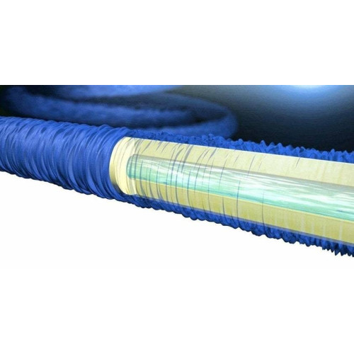 Шланг садовий поливальний Magic hose Xhose 60 метрів і насадка-розпилювач синього кольору з потужним інтенсивним розпиленням.