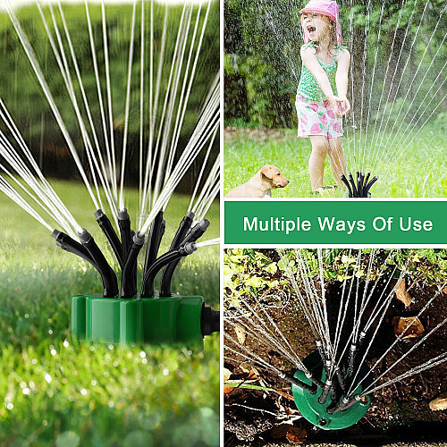 Шланг садовый поливочный Magic hose Xhose 45 метров и насадка с мощным интенсивным распылением+Ороситель 12в1 Fresh Garden