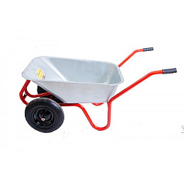 Тачка садово-строительная двухколесная MASTERTOOL 100 л 230 кг 79-9854