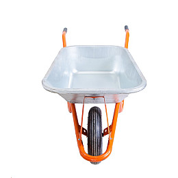 Тачка садово-строительная одноколесная MASTERTOOL 100 л 160 кг 79-9851