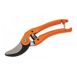 Секатор садовый MASTERTOOL 225 мм с металлическими ручками лезвия Mn65 14-6109