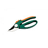 Секатор садовый MASTERTOOL 200 мм ручки ABS+TPR лезвие Mn65+тефлон 14-6119