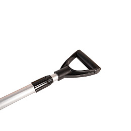 Лопата для снігу телескопічна MASTERTOOL 252х335 мм L 850-1090 мм 84-0019