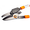 Сучкоріз MASTERTOOL з храповим механізмом телескопічні ручки 700-1030 мм тефлон AL ручки ковадло 14-6126