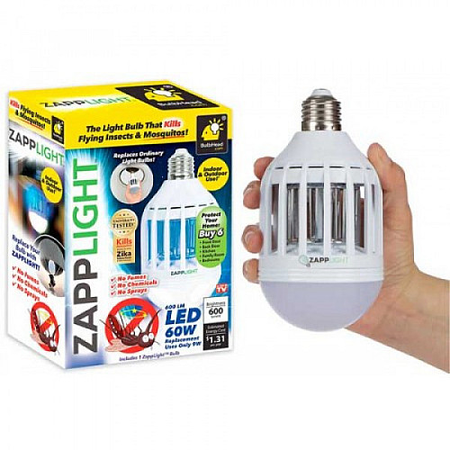 Світлодіодна лампа принада Zapp Light знищувач комах