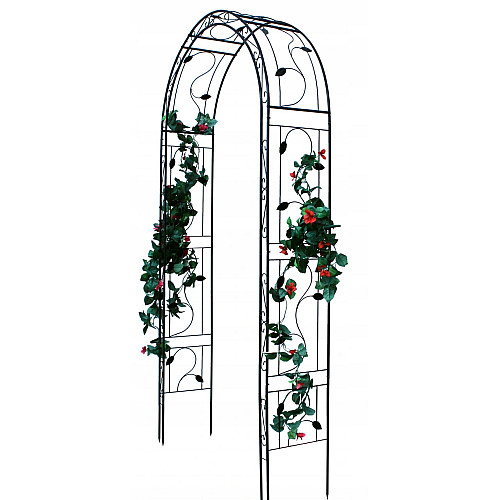 Арка садова-пергола GardenLine DEN9036 130 X 39 X 260 см Чорний