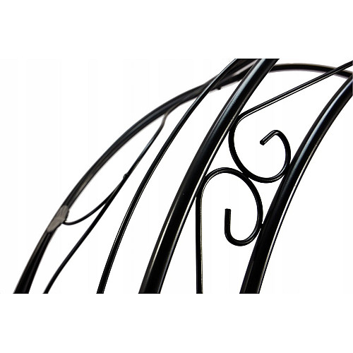 Арка садова-пергола GardenLine DEN9036 130 X 39 X 260 см Чорний