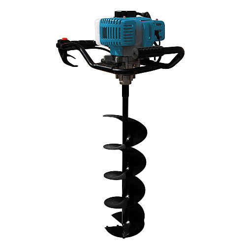 Мотобур KRAISSMANN 681 EB 300 68 см3 в комплекте шнеки 100х800мм и 200х800 мм