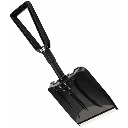 Складная лопата для уборки снега Mil-Tec Sturm Snow Shovel 67 см Black (15526300)