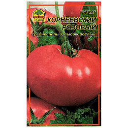 Семена томата Насіння країни Корнеевский розовый 30 шт