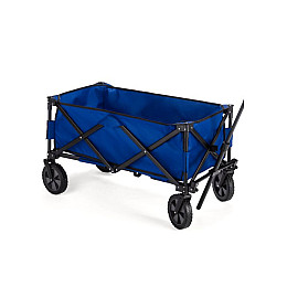 Тележка туристическая Outtec складная темно-синяя