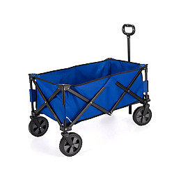 Тележка туристическая Outtec складная темно-синяя