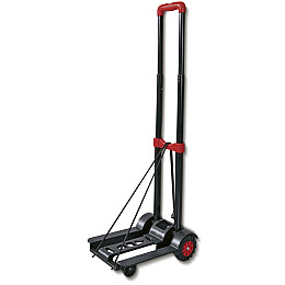 Складная транспортная тележка тачка кравчучка Parkside 33х25х96 см Черный (100354047)
