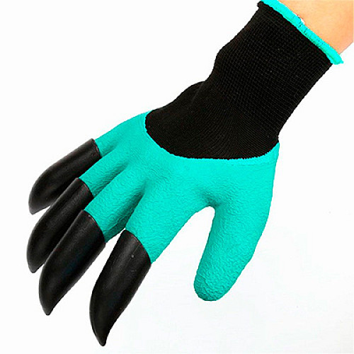 Садові рукавички Garden Glove 4505 One Size 24х12 см Зелений (SK001584)