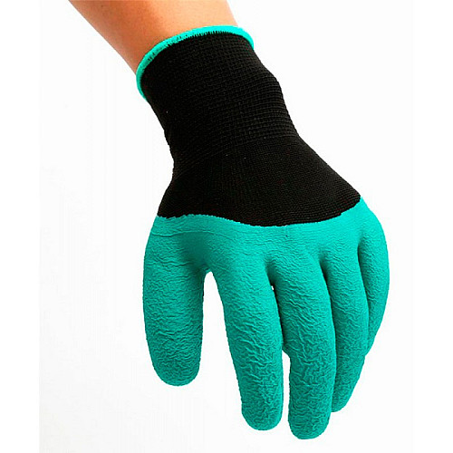 Садові рукавички Garden Glove 4505 One Size 24х12 см Зелений (SK001584)