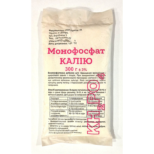 Удобрение Трейд Квітка Монофосфат калия 0,3 кг