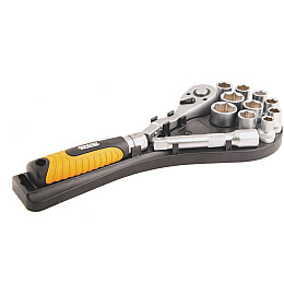 Набор насадок торцевых MASTERTOOL PROFI CrV 1/2" 10-24 мм 12 шт (78-1213)