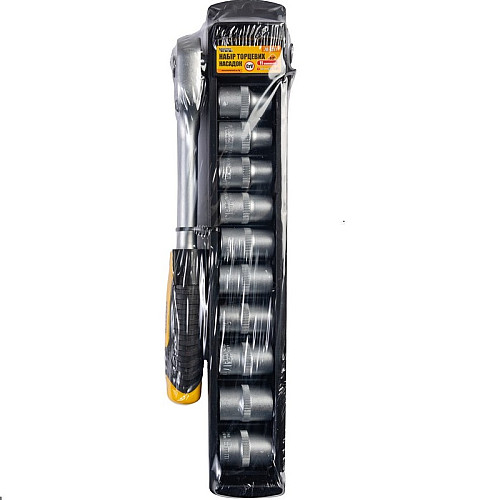 Набір насадок торцевих MASTERTOOL CRV 1/2" 8-19 мм 11 шт (78-1311)