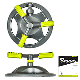 Зрошувач 3-х ріжковий обертовий на підставці Bradas LIME LINE