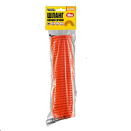 Шланг пневматичний спіральний MASTERTOOL PE 15 атм 5,5х8 мм 10 м (81-8495)