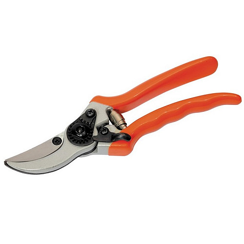 Секатор садовый MASTERTOOL 215 мм ручки AL+PVC съемное лезвие (14-6110)