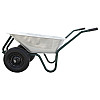 Тачка садово-строительная двухколесная MASTERTOOL 100 л 230 кг D-22 (79-9854)