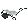 Тачка садово-строительная одноколесная MASTERTOOL 85 л 180 кг D-2 (79-9845)