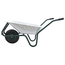 Тачка садово-строительная одноколесная MASTERTOOL 85 л 180 кг D-2 (79-9845)