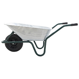 Тачка садово-строительна одноколісна MASTERTOOL 100 л 160 кг D-1 (79-9851)