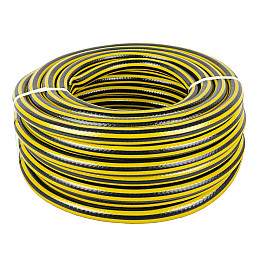 Шланг садовый для полива MASTERTOOL PCHELKA ¾ 25 м Black and Yellow (92-1067)