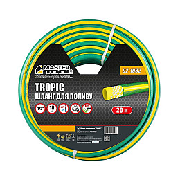 Шланг садовий для поливу MASTERTOOL TROPIC ½ 20 м Зелений (92-1082)