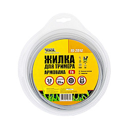 Леска для триммера MASTERTOOL КОРД со стальным сердечником 3.00 мм 35 м (19-2014)