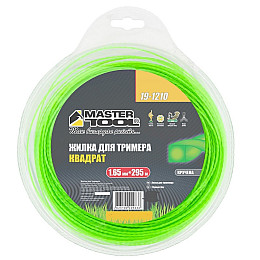 Леска для триммера MASTERTOOL Квадрат крученный 1,64 мм 295 м (19-1210)