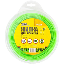 Леска для триммера MASTERTOOL Квадрат крученный 2,00 мм 195 м (19-1211)