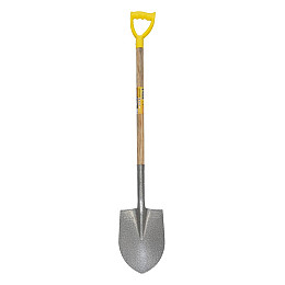 Лопата штикова з черенком і ручкою MASTERTOOL 205х280х476 мм 1200 мм (14-6268)