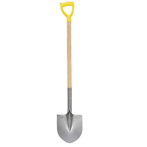 Лопата штикова з черенком і ручкою MASTERTOOL 205х280х476 мм 1200 мм (14-6268)