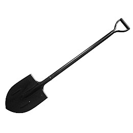 Лопата штикова з металевою ручкою MASTERTOOL 210х290 мм 1200 мм (14-6271)