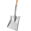 Лопата совкова з ручкою та черенком MASTERTOOL225х275х490 мм 1200 мм (14-6269)