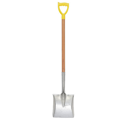 Лопата совкова з ручкою та черенком MASTERTOOL225х275х490 мм 1200 мм (14-6269)