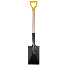 Лопата траншейна з ручкою та черенком MASTERTOOL 180х290х495 мм 1200 мм (14-6270)