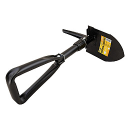 Лопата саперна складна з чохлом MASTERTOOL 110х160х460 мм (14-6281)